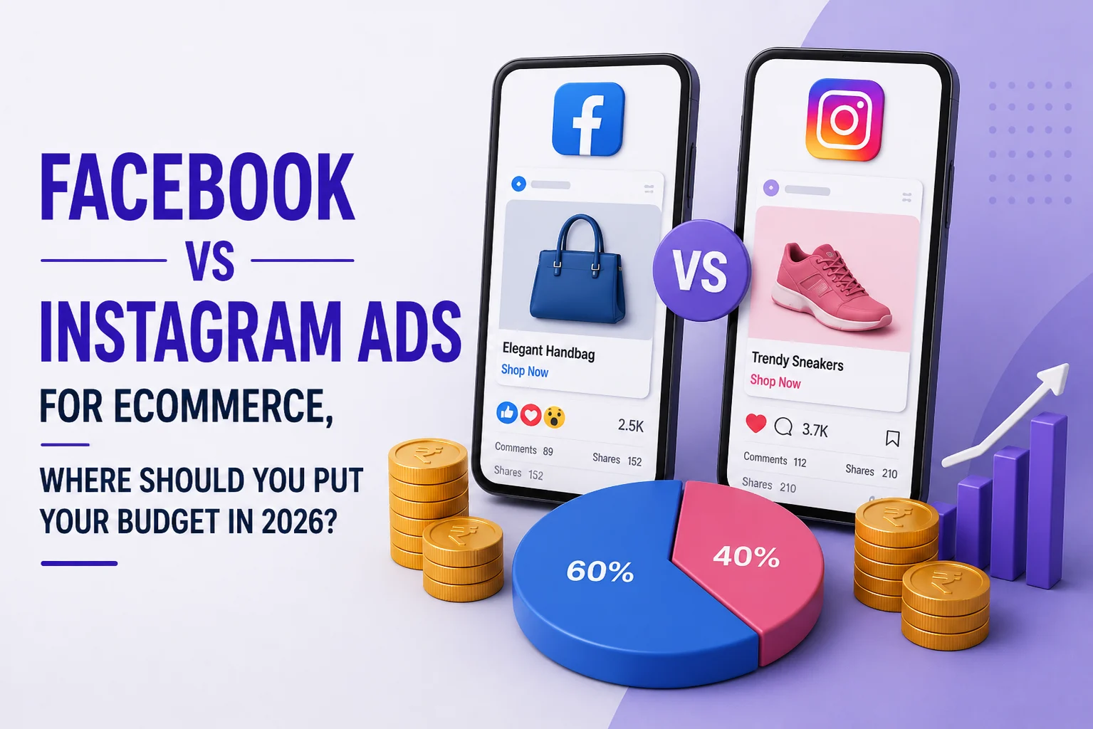 Facebook vs Instagram Ads for eCommerce, Where Should You Put Your Budget in 2026?