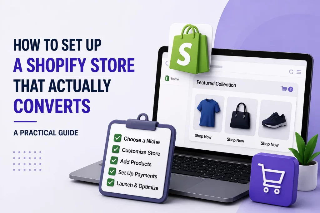How to set up a shopify store that actually converts