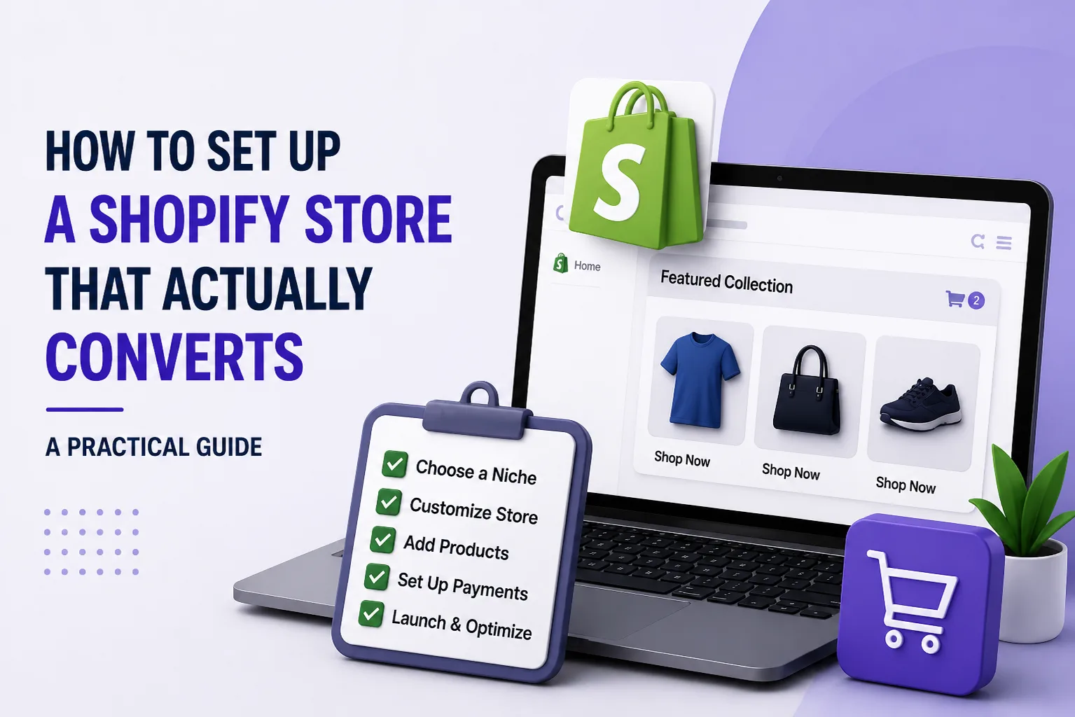 How to Set Up a Shopify Store That Actually Converts, A Practical Guide