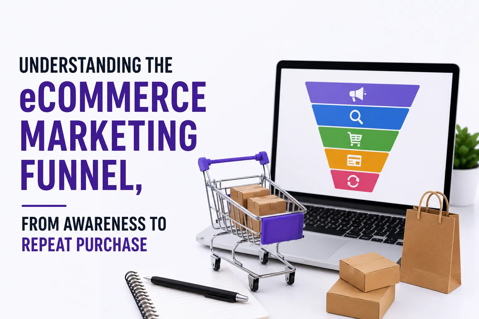 Understanding the eCommerce Marketing Funnel, From Awareness to Repeat Purchase